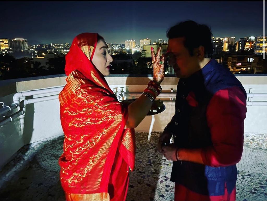 govinda gave his wife a BMW on karwa chauth